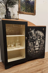 Leo lion sideboard