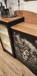 Leo lion sideboard