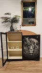 Leo lion sideboard