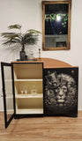 Leo lion sideboard