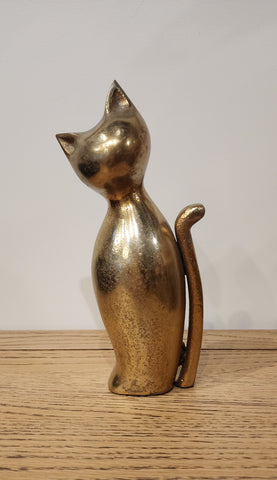 Brass cat