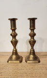 Brass candlesticks