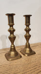 Brass candlesticks