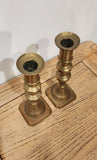 Brass candlesticks