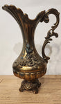 Ornate brass jug