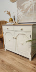 Solid oak sideboard