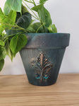 Faux Patina painted pot..Thurs 28st Nov. 6PM