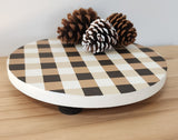 Buffalo plaid check boards. SAT 23rd November. 11am