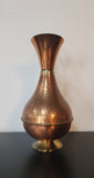 Hammered copper pitcher